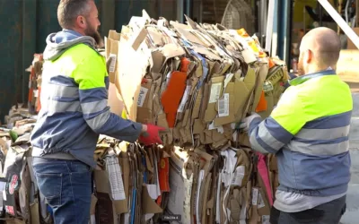 Recyclage de papier et carton